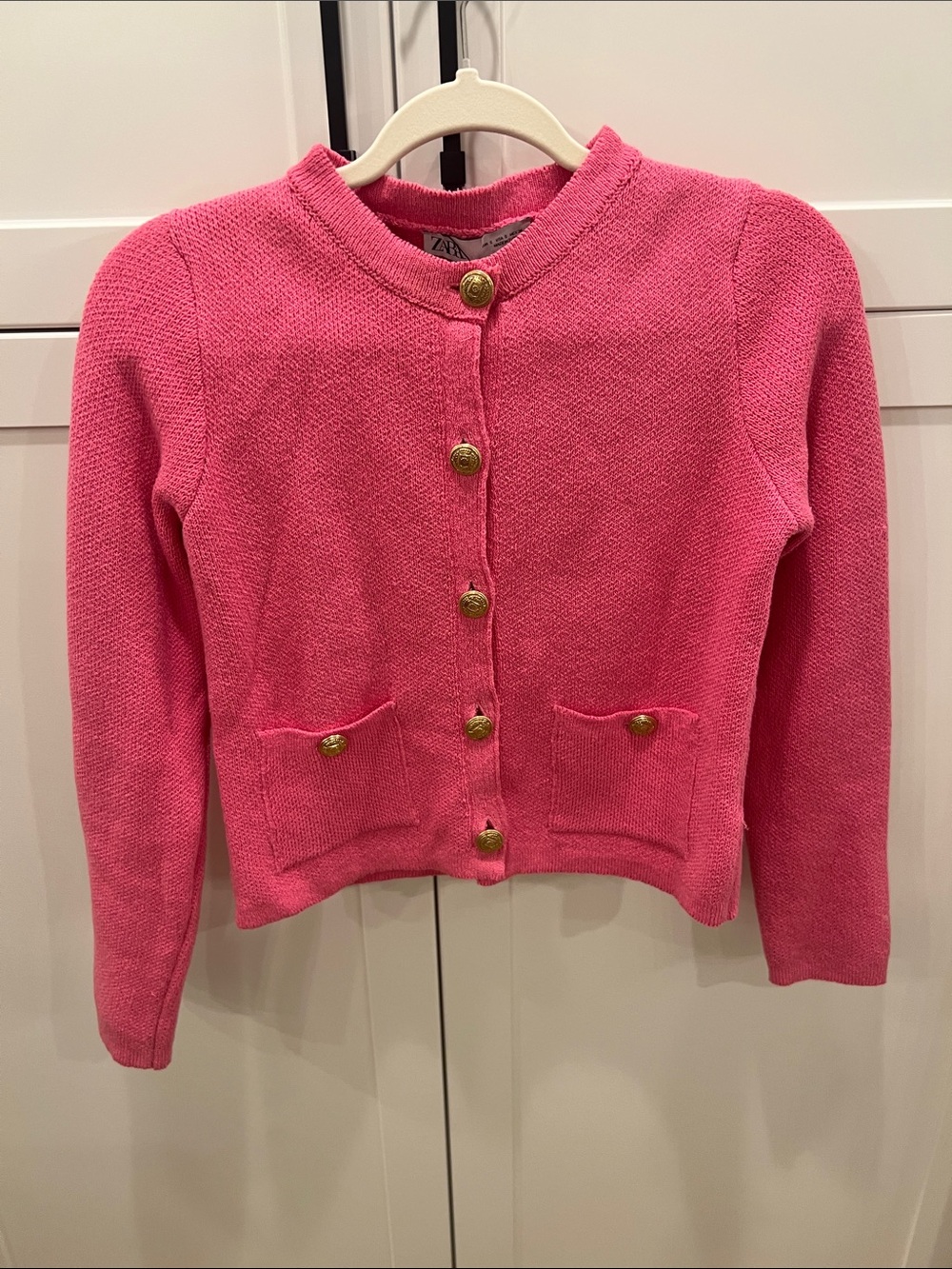 Zara pink cardigan